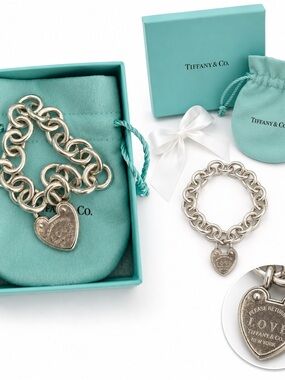 Vintage/Y2K Tiffany & Co. Return to Tiffany LOVE Heart Tag Bracelet, circa 2000s